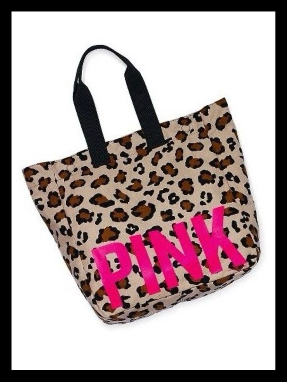 💕ⓅⒾⓃⓀ ⓋⓈ VINTAGE/HTF/RARE Animal Print Tote Bag✨EUC✨💕
